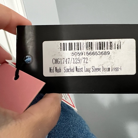 New Denim Dress from prettylittle thing with tags - Picture 4 of 5